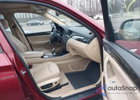 2013 BMW X3 xDrive28I from USA, damaged, VIN 5UXWX9C50D0A16188